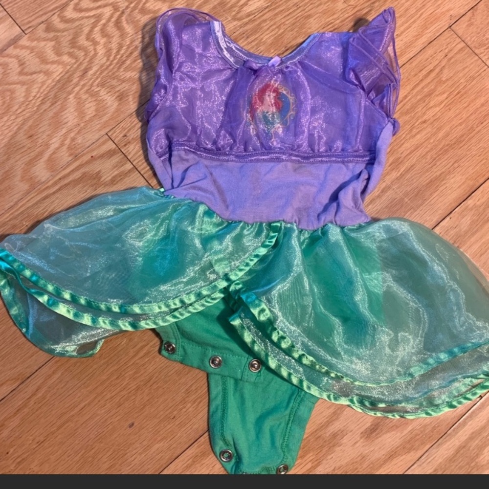 baby costumes little mermaid bodysuit